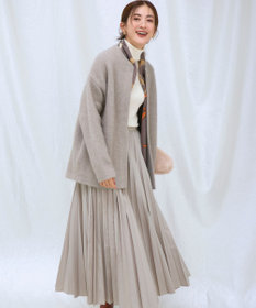 23区 S 【見上愛さん着用/CanCam11月号掲載】パウダリータイプライター プリーツ スカート