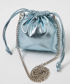 WEGO 巾着チェーンショルダー