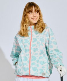 PW CIRCULUS 【撥水加工/ストレッチ】【WOMEN】アニマルドットブルゾン ゴルフウェア レディース