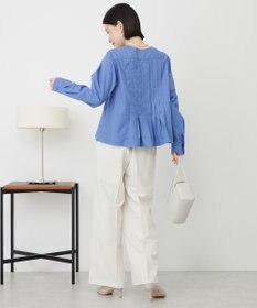 AMERICAN HOLIC 【イージーケア】ピンタックブラウス