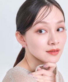 Phoebe リーフグレースビジューピアス&イヤリング　ゴールド