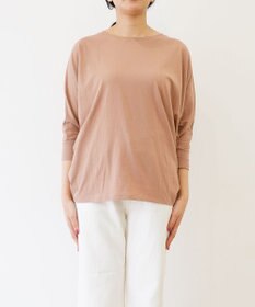 TOQUE 〈大草直子さんアドバイザー〉 【天然素材】タンギスコットン天竺ドルマンTシャツ