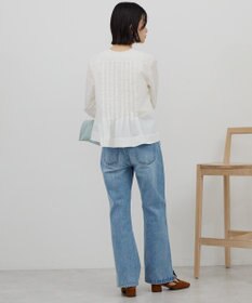 AMERICAN HOLIC 【イージーケア】ピンタックブラウス