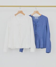 AMERICAN HOLIC 【イージーケア】ピンタックブラウス