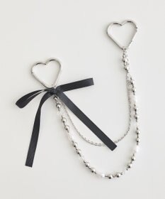 earth music&ecology リボンパールバッグチャーム