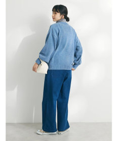 CRAFT STANDARD BOUTIQUE 洗えるコードモールクルーネックカーデイガン