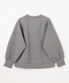 ANY L ロゴ刺繍ダンボールトレーナー