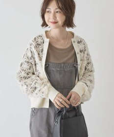 AMERICAN HOLIC アートレースカーディガン