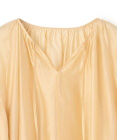 UNFILO シアーギャザーブラウス