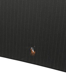 MOONBAT POLO RALPH LAUREN 折りたたみ傘 メンズ ストライプ ワンポイント刺繍 大きめ60cm