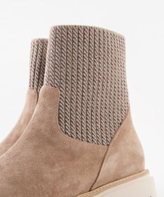 BONTRE 【イタリア製/本革】【LucaGrossi/ルカグロッシ】サイドニットショートブーツ/K148T-VA