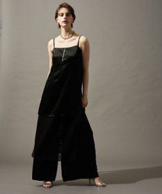 uncrave アセテートヴィンテージサテン ワイドパンツ