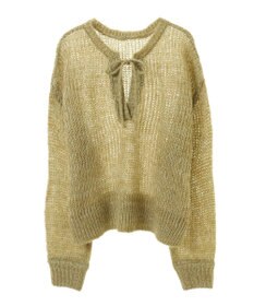 Green Parks ２Ｗａｙ起毛メッシュニットプルオーバー