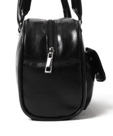 WEGO チャーム付きボストンバッグ