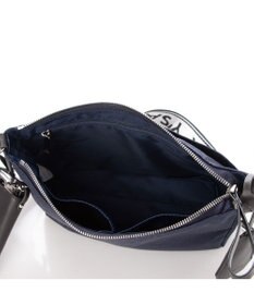 Y'SACCS モノグラム×リサイクルレザー スクエアショルダー