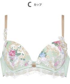 WACOAL ルジェ 【リボンブラ】 ブラジャー キレイな谷間をメイク 動いても谷間をキープ レディース BCA737 /ワコール