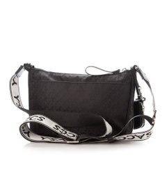 Y'SACCS モノグラム×リサイクルレザー スクエアショルダー