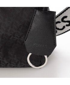 Y'SACCS モノグラム×リサイクルレザー スクエアショルダー