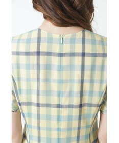 DAKS ウールボイルチェックワンピース