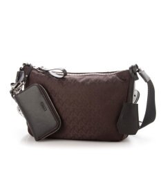 Y'SACCS モノグラム×リサイクルレザー スクエアショルダー