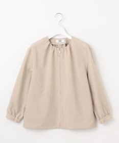 J.PRESS LADIES S 【洗える・接触冷感・防シワ・吸水速乾】BREEZE COOL  ノーカラー ブルゾン