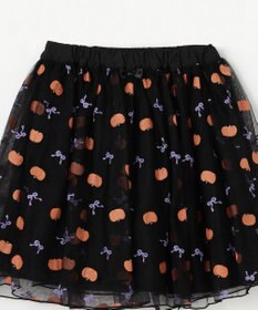 ANY KIDS ラメチュールフレアスカート