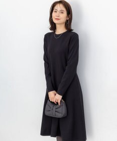 組曲 L シックフレアニットワンピース