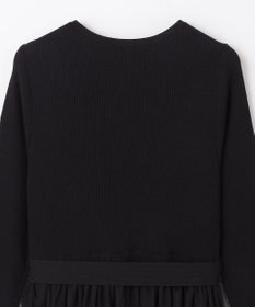 GRACE CONTINENTAL チュールコンビニットワンピース