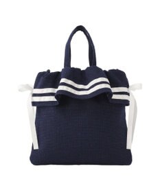 Maison de FLEUR マリンダブルリボン２Ｗａｙトートバッグ