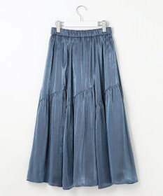 Feroux 【ONWARD CROSSET MAG掲載・セットアイテム】バックギャザーシャイニーセット ワンピース