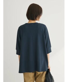 Green Parks ぽこぽこ７分袖カットプルオーバー