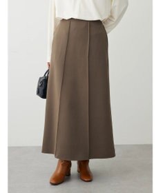 Green Parks きれいシルエット裾フレアスカート