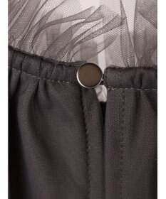 Green Parks ・ＥＬＥＮＣＡＲＥ　ＤＵＥ　チュールハイネックブラウス