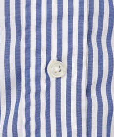 J.PRESS YORK STREET 【UNISEX】タイプライターストライプ バンドカラーシャツ