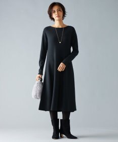 自由区 S 【セットアップ対応】ヴィスコースウールニット ワンピース