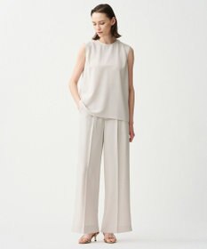 uncrave クールタッチツイル スリットブラウス