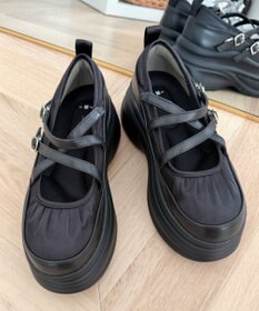 WEGO 2way厚底ストラップシューズ