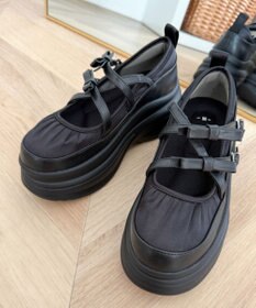 WEGO 2way厚底ストラップシューズ