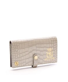 A.D.M.J. 【牛革】クロコ型押し/ロングウォレット