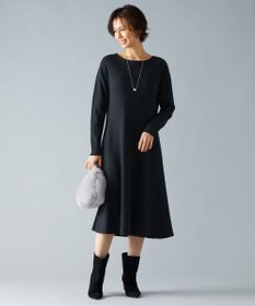 自由区 S 【セットアップ対応】ヴィスコースウールニット ワンピース