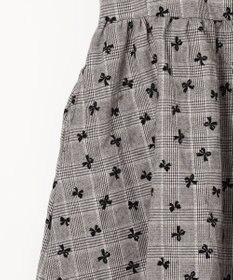 ANY KIDS チェック柄 ドッキング ワンピース