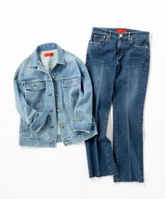 23区 S 【再入荷/RED CARD TOKYO×23区】オーバーサイズ デニム ジャケット
