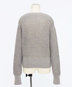 TOQUE 〈大草直子さんアドバイザー〉ベビーアルパカ×シルクハニカムニットトップス