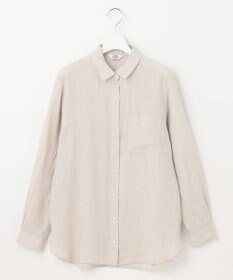 J.PRESS LADIES 【洗える】リネン シャツ