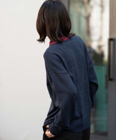 WEGO ラインポロニットプルオーバー