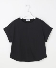 J.PRESS LADIES 【2WAY】コットンスムース フレンチスリーブ カットソー