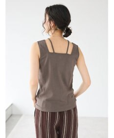 CRAFT STANDARD BOUTIQUE 前後2WAYスクエアデザインタンクトップ