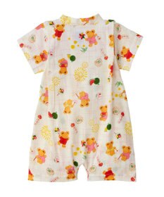 MIKI HOUSE HOT BISCUITS 【ミキハウス】【60-80cm】ミキハウスベア 甚平オール