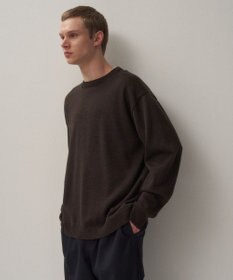 ATON WOOL WASHI | クルーネックセーター - UNISEX