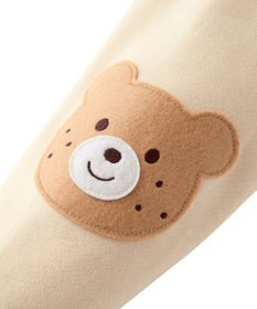 MIKI HOUSE HOT BISCUITS 【80-120cm】【NEW Color Series】裏毛パイル素材 パステルカラー フーディワンピース